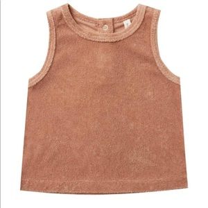 Quincy Mae Terry Tank in Terracotta